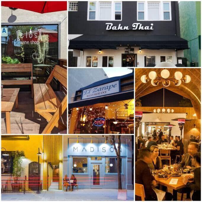 Restaurants-Pets-Professionals-Fastwifi-A C-Patios Apartment San Diego Luaran gambar